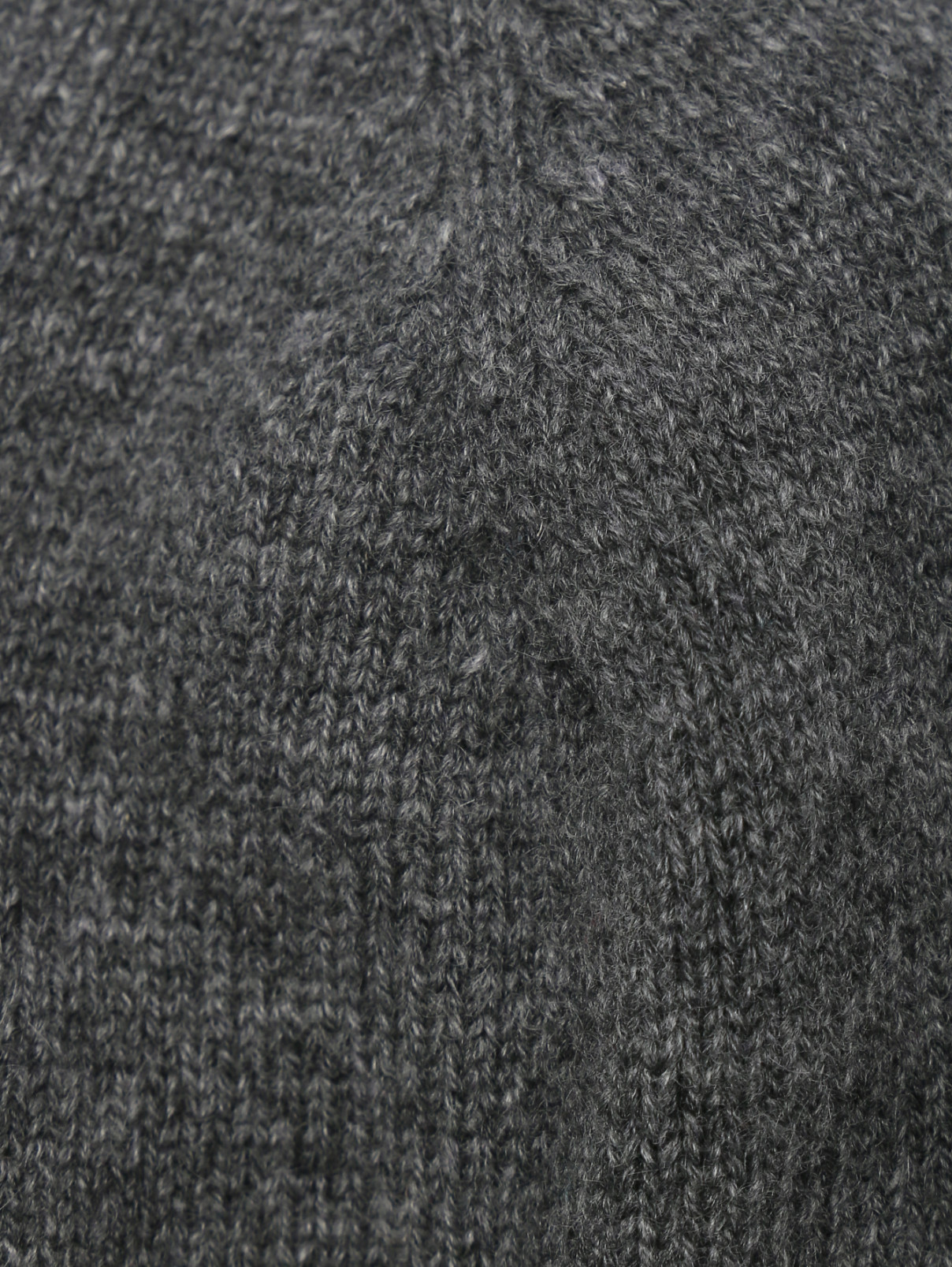Шапка из кашемира на широкой резинке Malo  –  Деталь1  – Цвет:  Серый