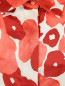 Блуза из шелка с цветочным узром Max Mara  –  Деталь