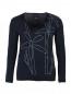 Пуловер из хлопка с узором Armani Jeans  –  Общий вид