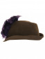 Шляпа декорированная перьями Stephan Janson  –  Общий вид