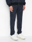Трикотажные брюки из хлопка с узором Etro  –  МодельВерхНиз