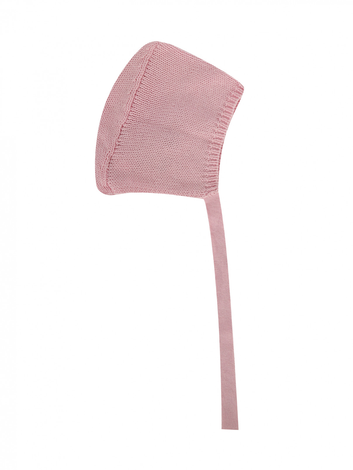 Шапка из хлопка и кашемира I Pinco Pallino  –  Общий вид  – Цвет:  Розовый