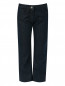 Широкие джинсы с декором на карманах D&G Junior  –  Общий вид