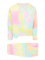 Трикотажный костюм с узором Stella McCartney kids  –  Общий вид