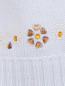 Шапка из шерсти с помпоном декорированная кристаллами IL Trenino  –  Общий вид