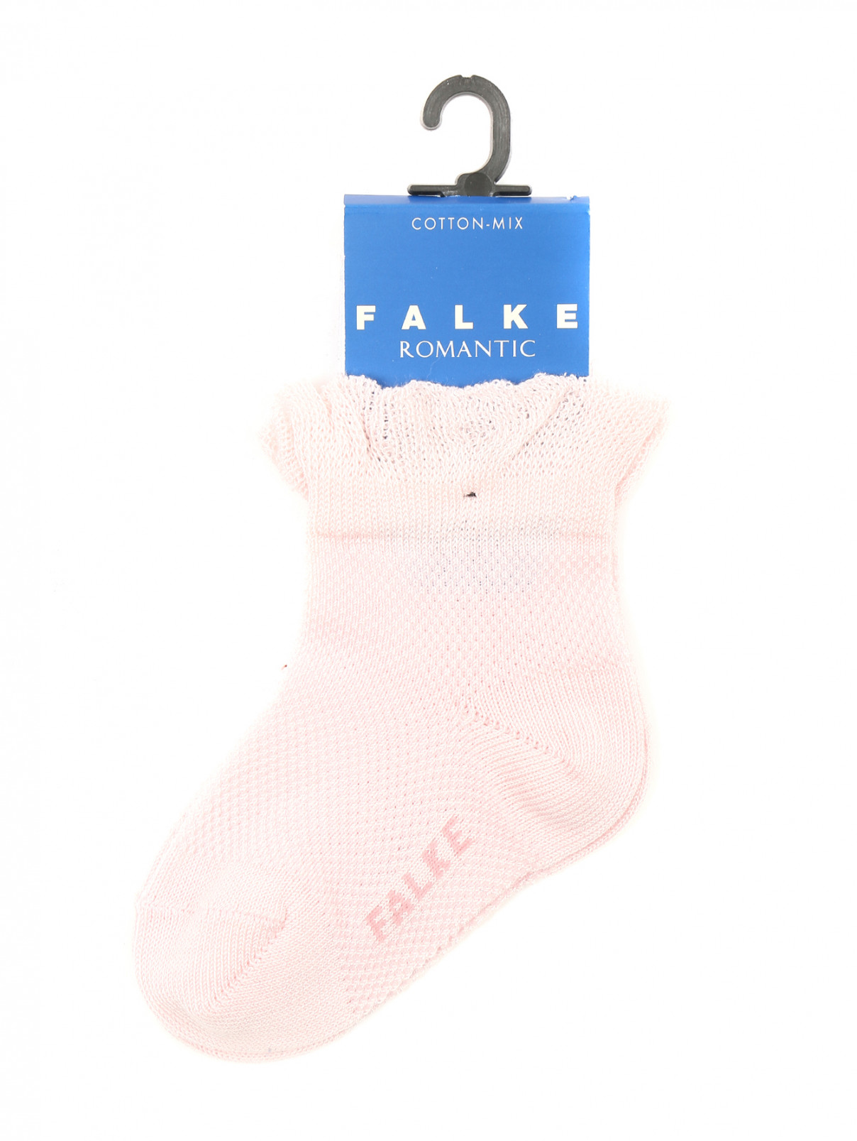 Носки из хлопка Falke  –  Общий вид  – Цвет:  Розовый