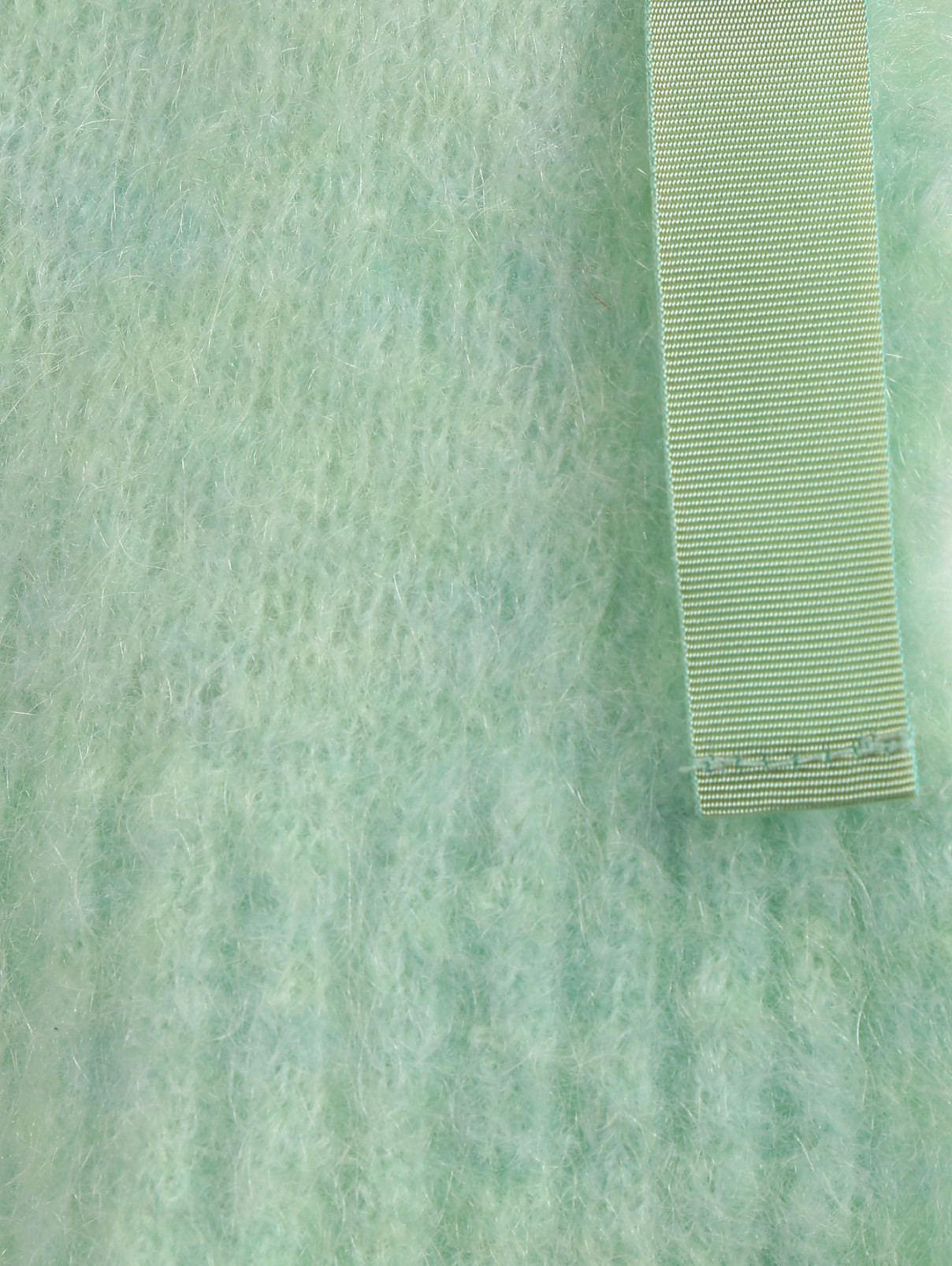 Болеро из шерсти и мохера Simonetta  –  Деталь1  – Цвет:  Зеленый