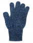 Трикотажные перчатки с узором BOSCO  –  Обтравка1