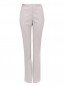 Прямые классические шерстяные брюки с узором "клетка" Max Mara  –  Общий вид