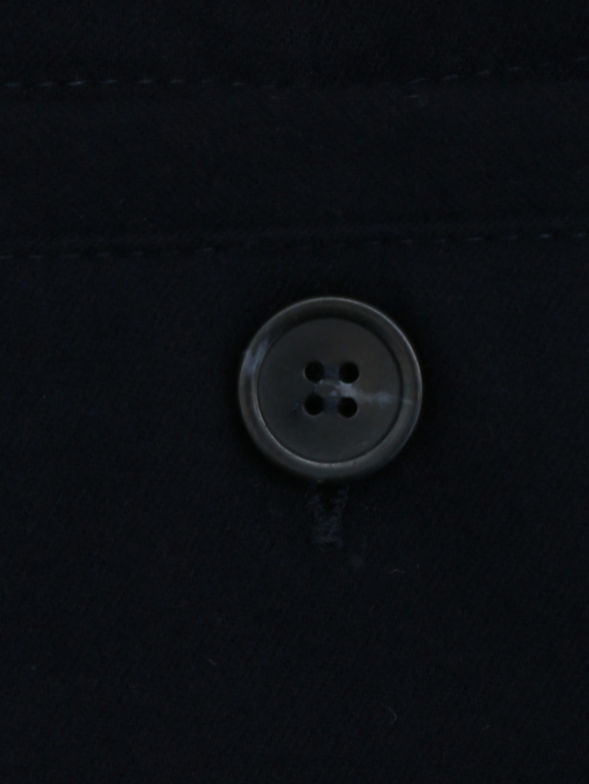 Брюки из смешанной ткани с манжетами Il Gufo  –  Деталь1  – Цвет:  Синий