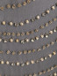 Юбка-мини из шелка декорированная бусинами Alberta Ferretti  –  Деталь