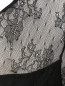 Платье-футляр с контрастной вставкой из кружева Marina Rinaldi  –  Деталь