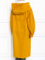 Пальто из кашемира свободного кроя с капюшоном Alberta Ferretti  –  МодельВерхНиз1