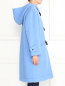 Пальто из шерсти с капюшоном и декоративными пуговицами Moschino Couture  –  Модель Верх-Низ2