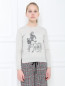 Джемпер хлопковый с вышивкой Ralph Lauren  –  МодельВерхНиз