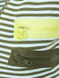 Платье-мини из трикотажа с узором "полоска" Armani Jeans  –  Деталь