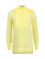 Блуза из льна с отделкой из кружева Ermanno Scervino  –  Общий вид