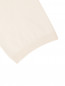 Поло из шелка и хлопка с короткими рукавами Piacenza Cashmere  –  Деталь1