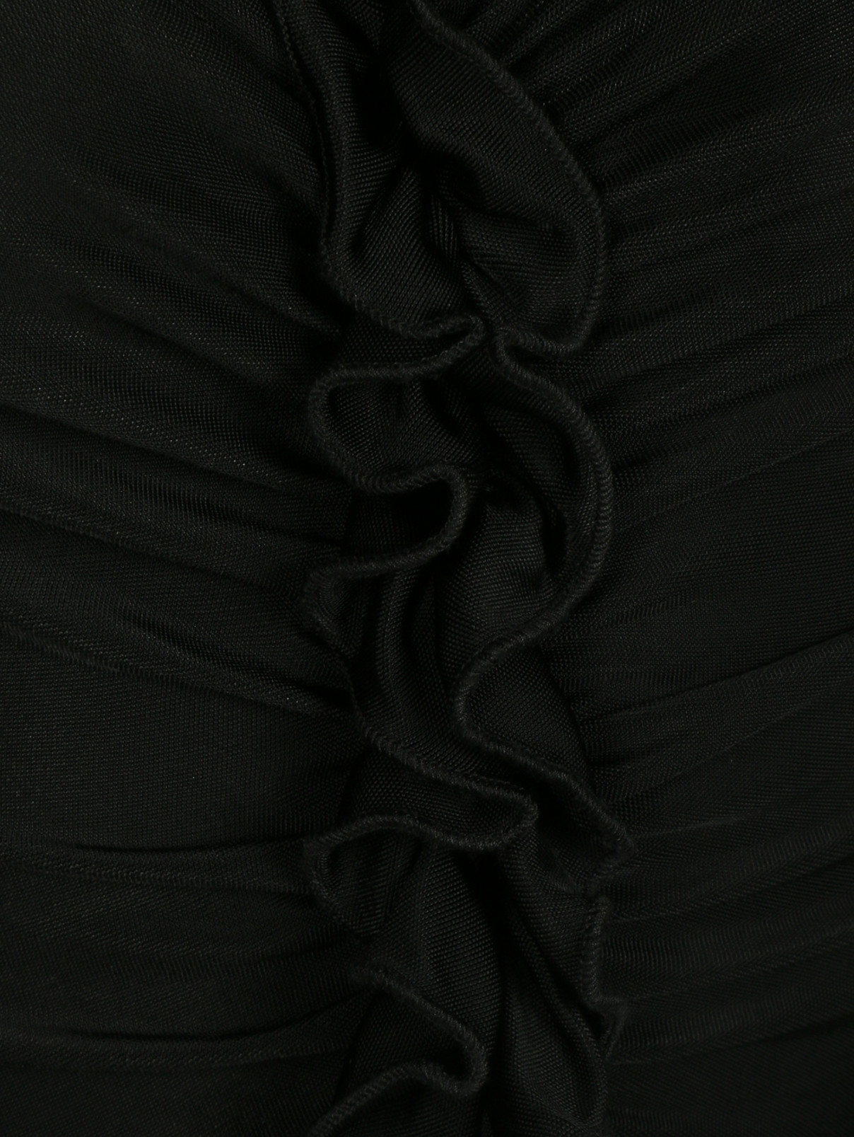 Платье с драпировкой Temperley London  –  Деталь  – Цвет:  Черный