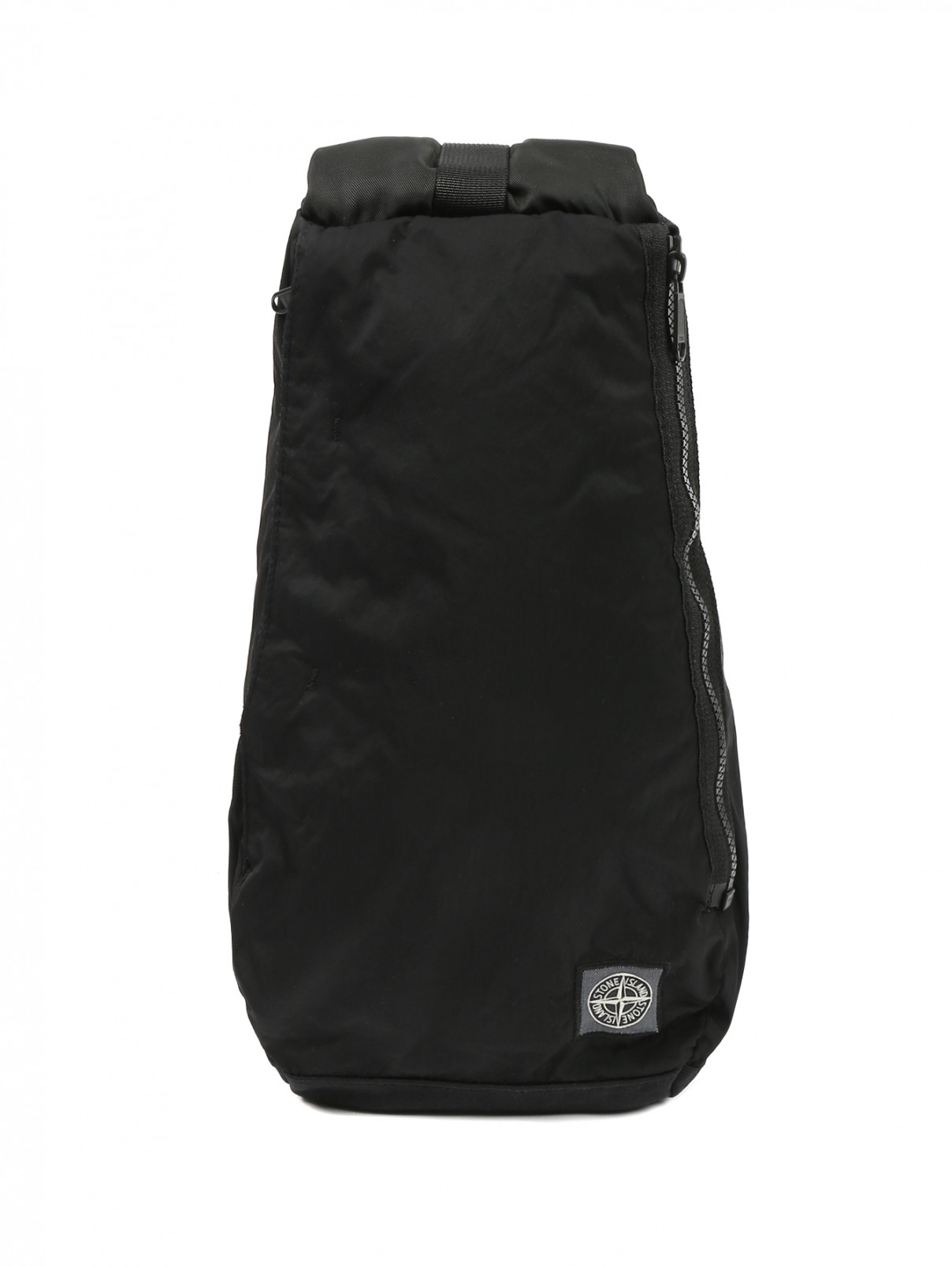Рюкзак на молнии Stone Island  –  Общий вид  – Цвет:  Черный