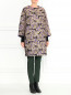 Пальто из хлопка, шерсти и шелка с узором Antonio Marras  –  Модель Общий вид