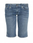 Шорты джинсовые, с декоративной отделкой Alice+Olivia  –  Общий вид
