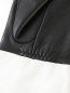 Перчатки из кожи с контрастной вставкой Kenzo  –  Деталь