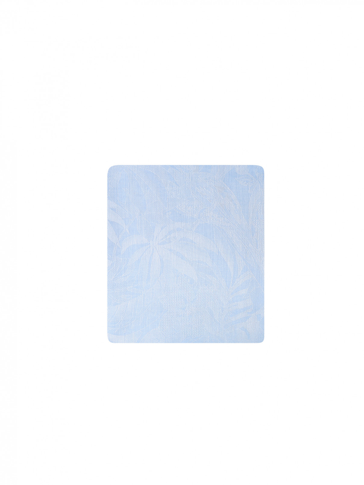 Шарф с цветочным узором Weekend Max Mara  –  Общий вид  – Цвет:  Синий