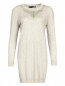 Платье из шерсти декорированное стразами Love Moschino  –  Общий вид