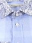 Рубашка из хлопка с узором "клетка" Etro  –  Деталь