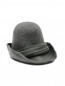 Шляпа из шерстяного фетра с широкими полями Il Gufo  –  Обтравка1