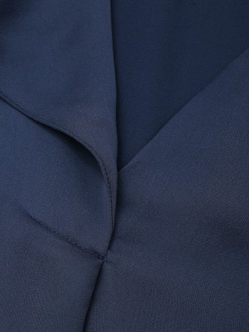 Блуза из шелка с короткими рукавами  - Деталь1
