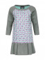 Трикотажное платье декорированное вышивкой Moschino Boutique  –  Общий вид