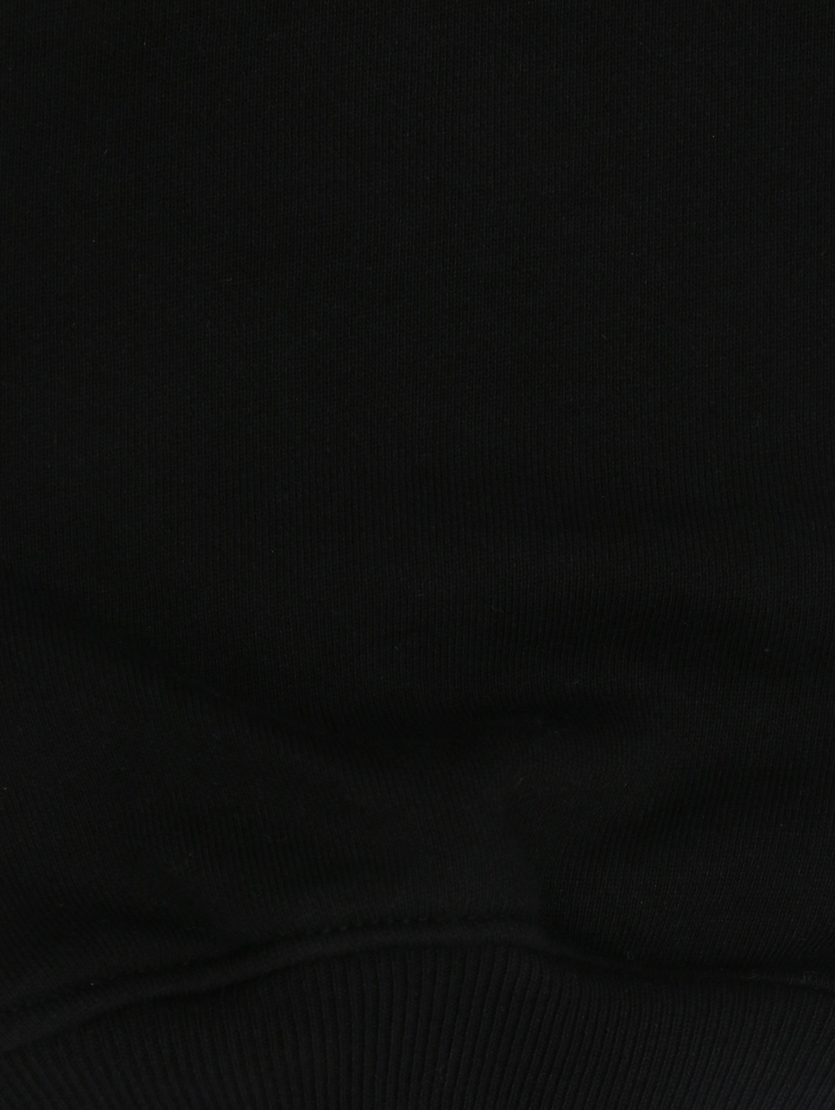 Трикотажные брюки с принтом Moschino  –  Деталь1  – Цвет:  Черный