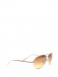 Солнцезащитные очки в металлической оправе Dita  –  Обтравка1