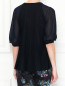 Блуза свободного кроя с короткими рукавами Max&Co  –  МодельВерхНиз1