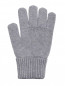 Перчатки из шерсти и хлопка с вышивкой Dsquared2  –  Обтравка1