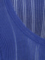 Трикотажное платье-макси с рукавами 3/4 Alberta Ferretti  –  Деталь