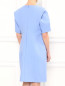 Платье-миди  свободного фасона из смешанного хлопка с боковыми карманами Jil Sander  –  Модель Верх-Низ1