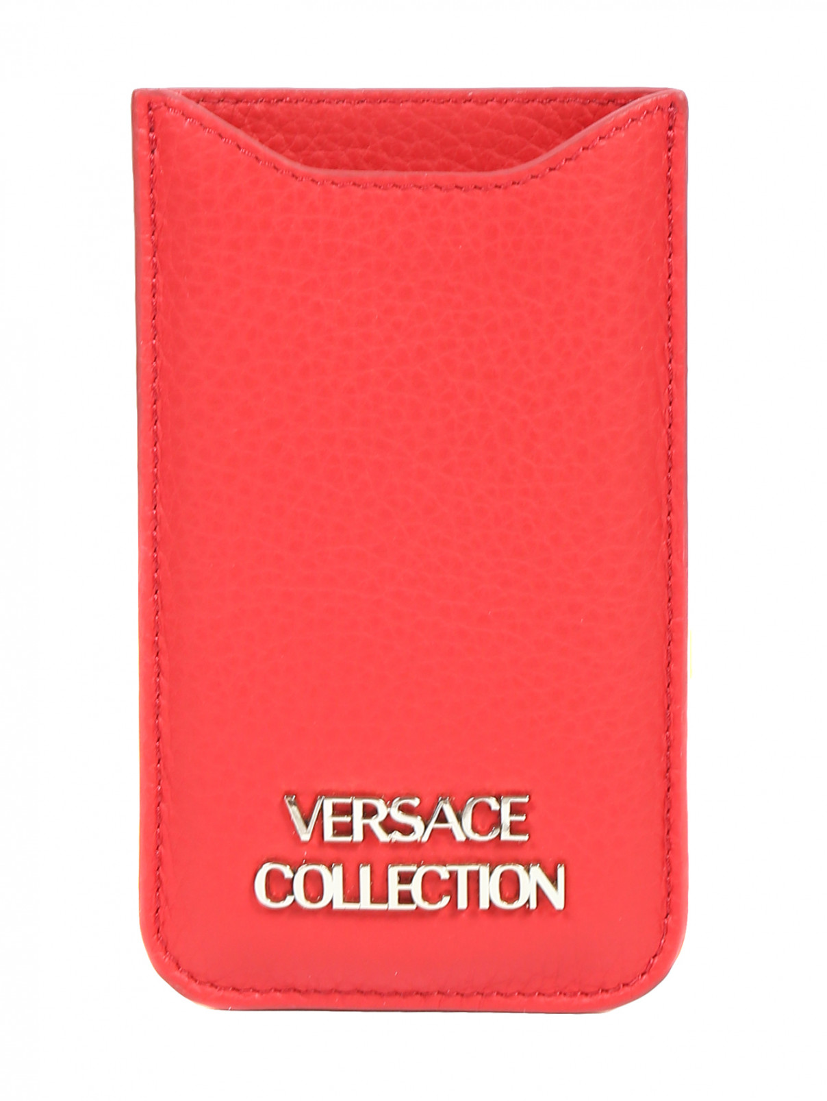 Чехол из кожи для iPhone 5 Versace Collection  –  Общий вид  – Цвет:  Красный