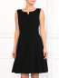 Шерстяное платье с воланами Armani Collezioni  –  Модель Верх-Низ