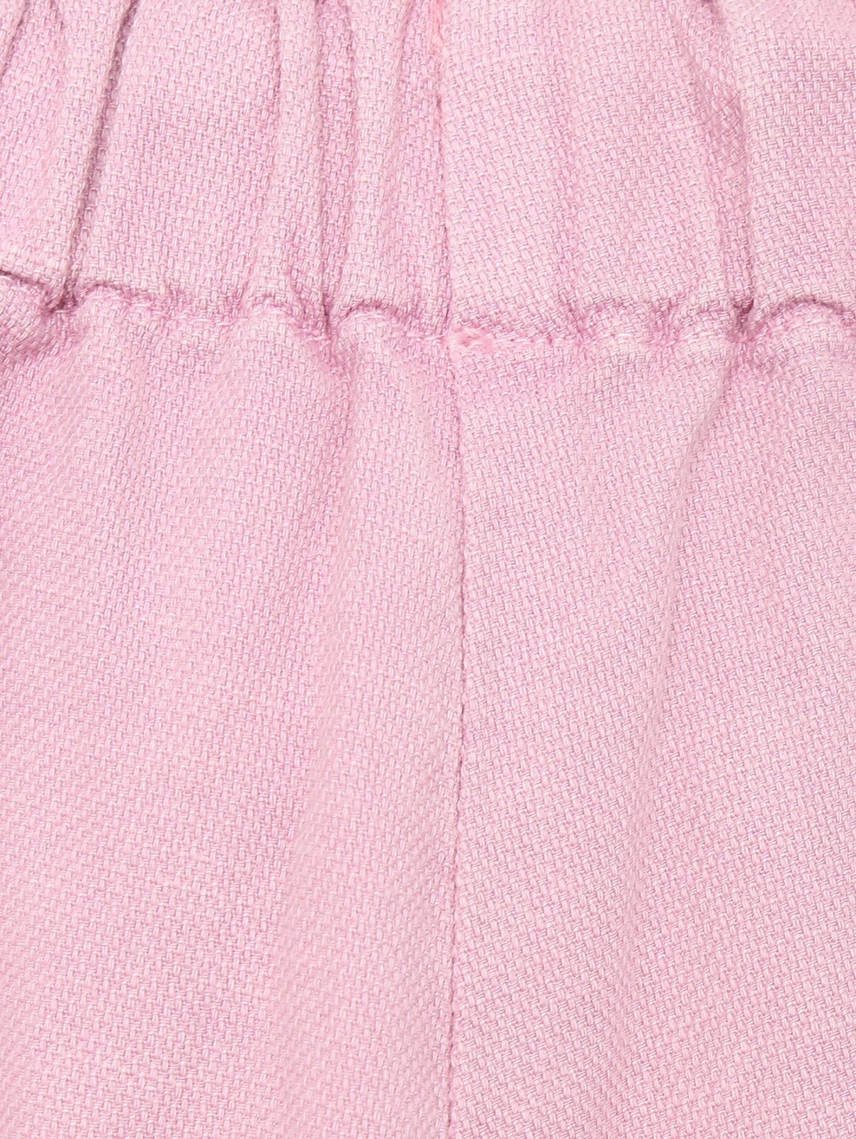 Шорты на резинке с карманами Il Gufo  –  Деталь1  – Цвет:  Розовый