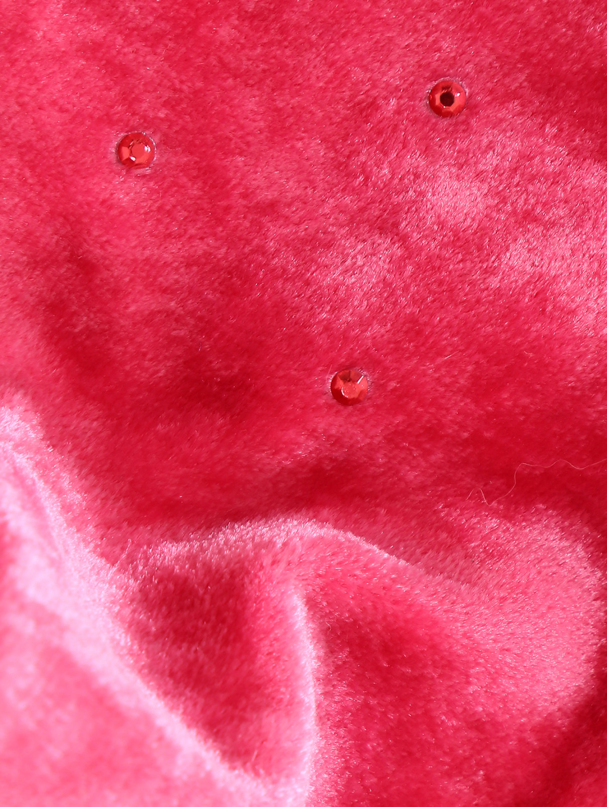 Воротник из бархата декорированный стразами Miss Blumarine  –  Деталь1  – Цвет:  Розовый