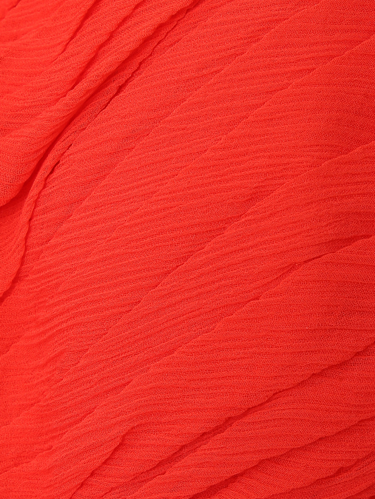 Платье-макси декорированное стразами Rosa Clara  –  Общий вид  – Цвет:  Красный