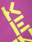 Свитшот из хлопка с логотипом Kenzo  –  Деталь