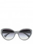 Солнцезащитные очки в пластиковой оправе Emporio Armani  –  Общий вид