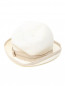 Шляпа соломенная Il Gufo  –  Обтравка1