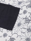 Блуза с узором и V-образным вырезом Persona by Marina Rinaldi  –  Деталь