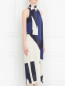 Платье из шелка с узором Max Mara  –  Модель Верх-Низ