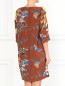 Свободное платье-мини с цветочным узором Antonio Marras  –  Модель Верх-Низ1